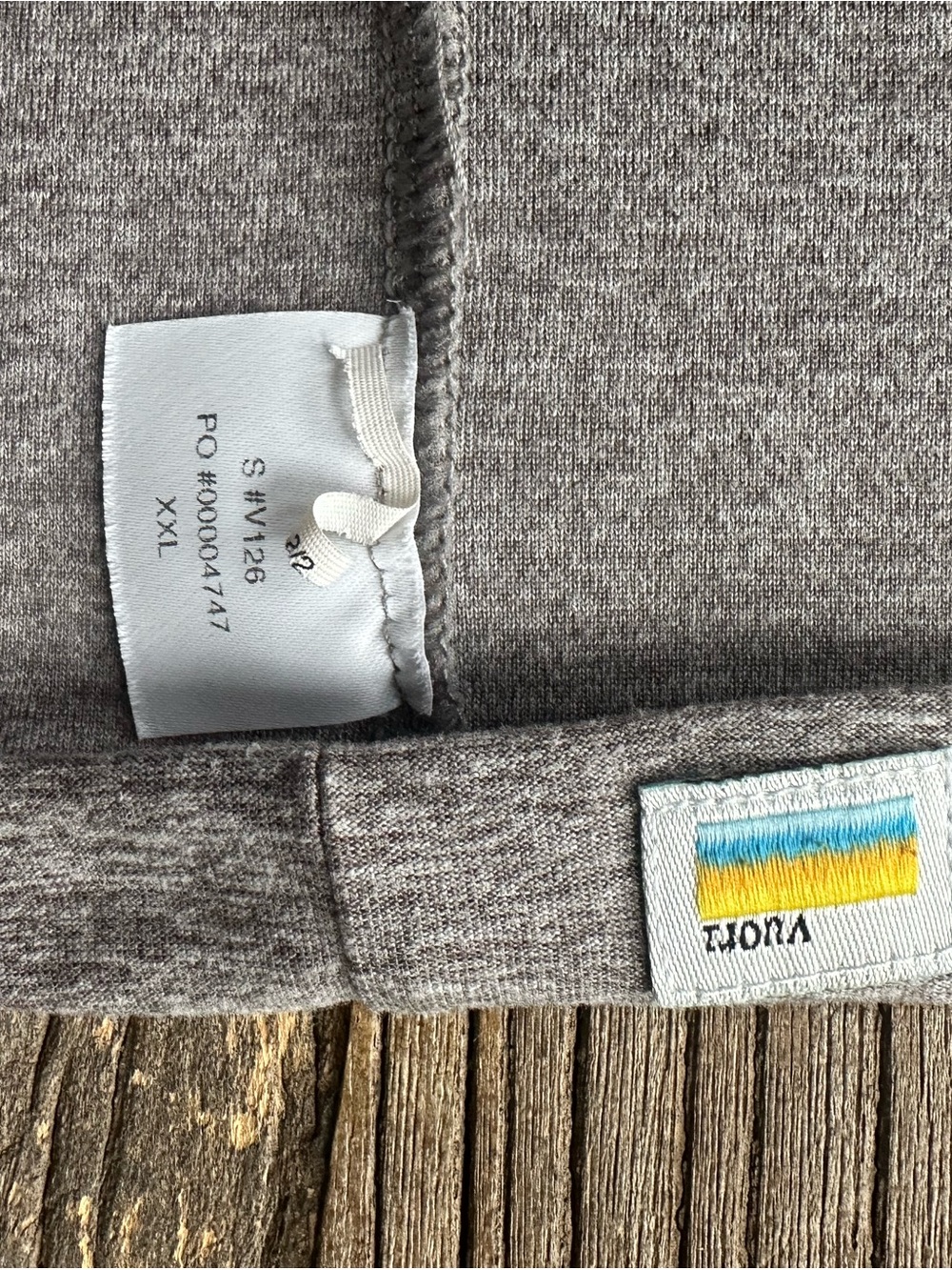 Vuori Gray Short Sleeve Crew Tee - Picture 2 of 4